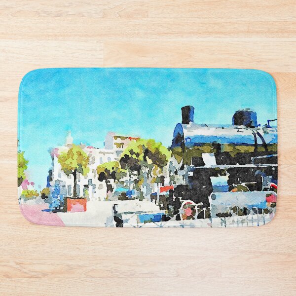 Item preview, Old locomotive in Pescara designed and sold by Giuseppe Cocco.
