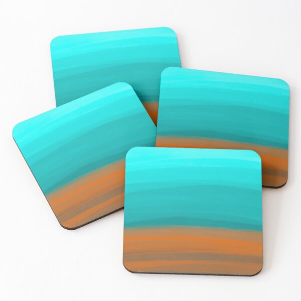 Item preview, Orange and Teal Ombre designed and sold by Shannon Bridger.