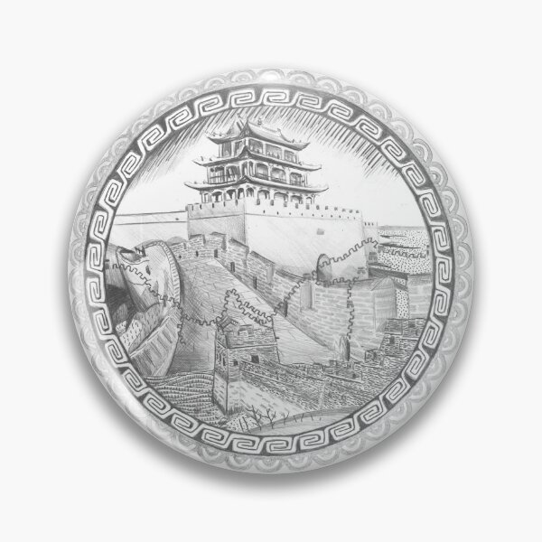 Item preview, The Great Wall Of China designed and sold by redmaidenart.