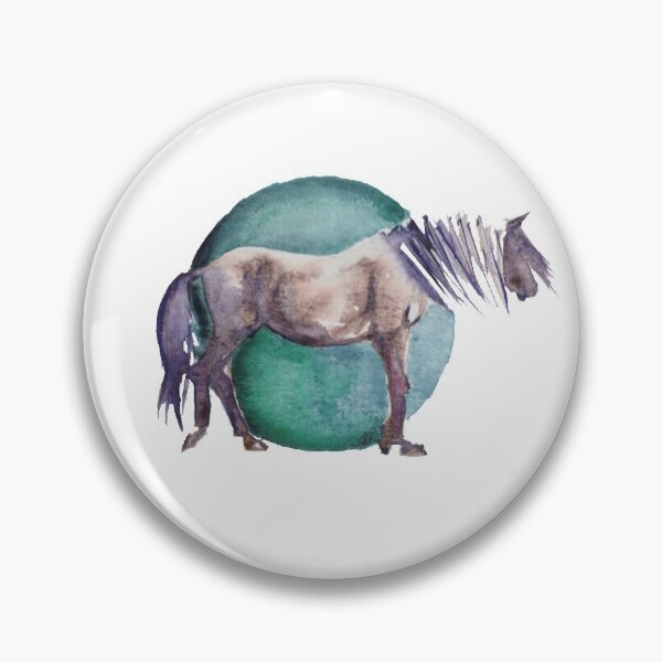 Item preview, Western Rose Dun Horse designed and sold by The Raven's Landing.