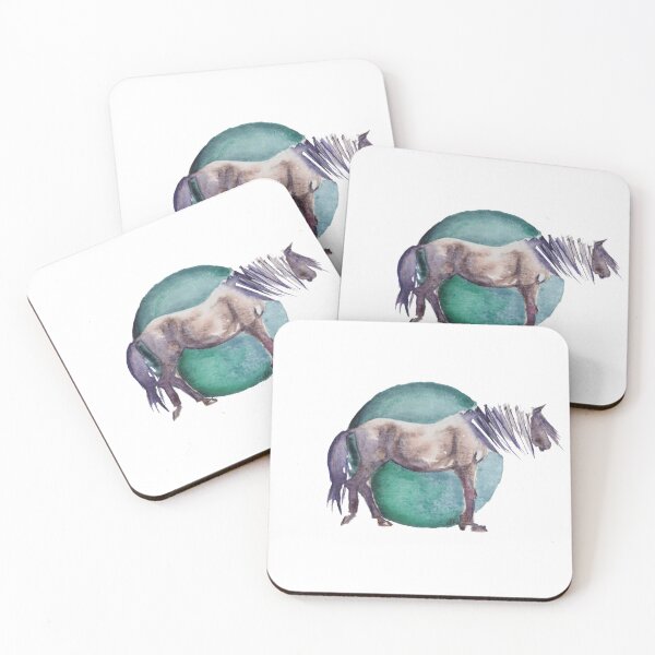 Item preview, Western Rose Dun Horse designed and sold by The Raven's Landing.
