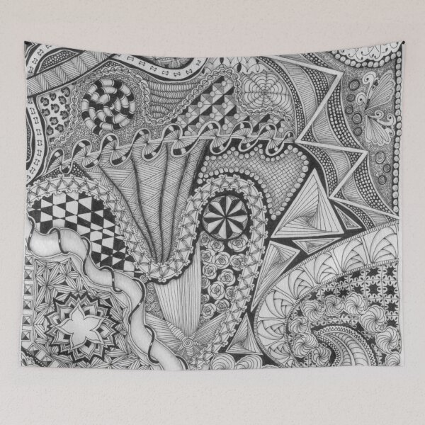 Item preview, Zentangle®-Inspired Art - ZIA 25 designed and sold by Laurel Storey, CZT.
