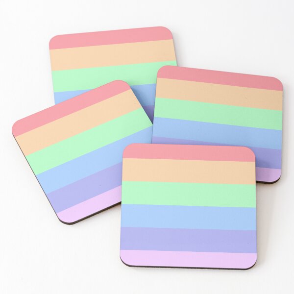 Item preview, Rainbow stripes (pastel colors edition) designed and sold by itspaulinhaaa.