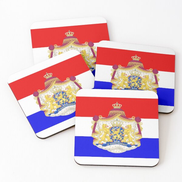 Item preview, Netherlands coat of arms flag designed and sold by AidanMDesigns.
