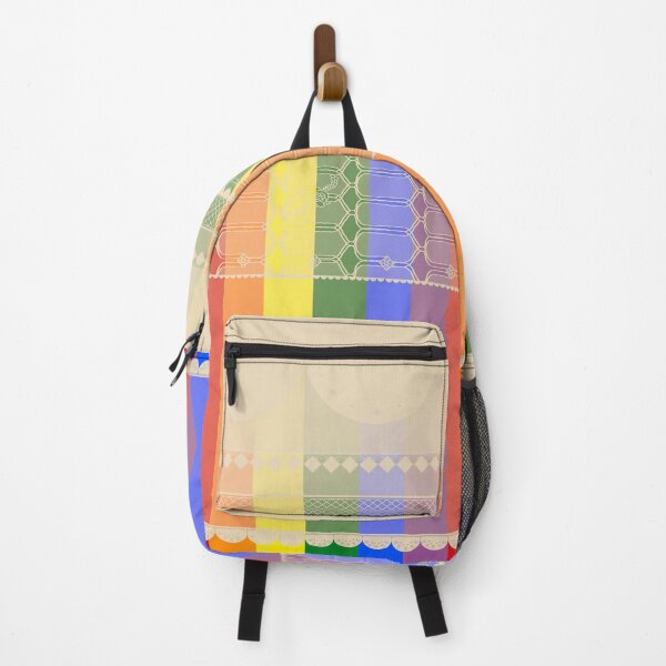 Item preview, Prairie Pride -- Faux Lace-Yoked Rainbow designed and sold by LochNestFarm.