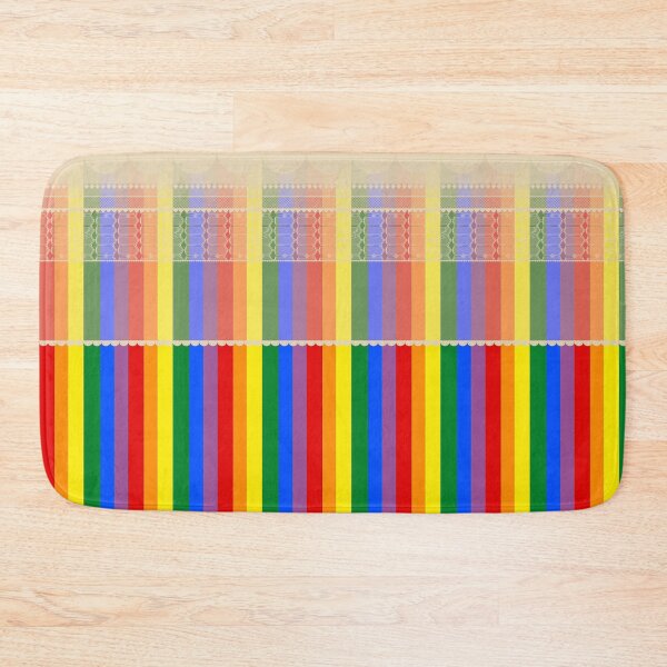 Item preview, Prairie Pride -- Faux Lace-Yoked Rainbow designed and sold by LochNestFarm.