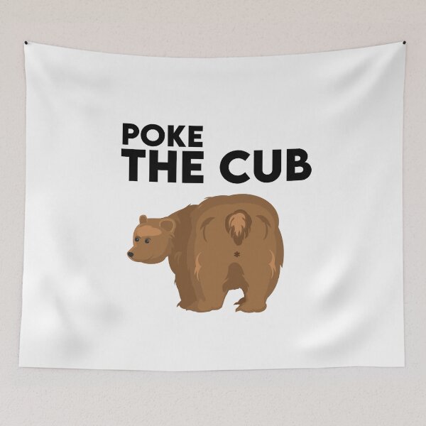 Item preview, Poke The Cub designed and sold by Jonnydowntown.