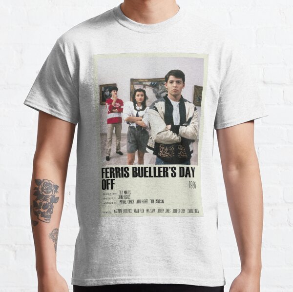 Ferris Bueller's Day Off Alternative Poster Art Movie Large (2) Classic T-Shirt