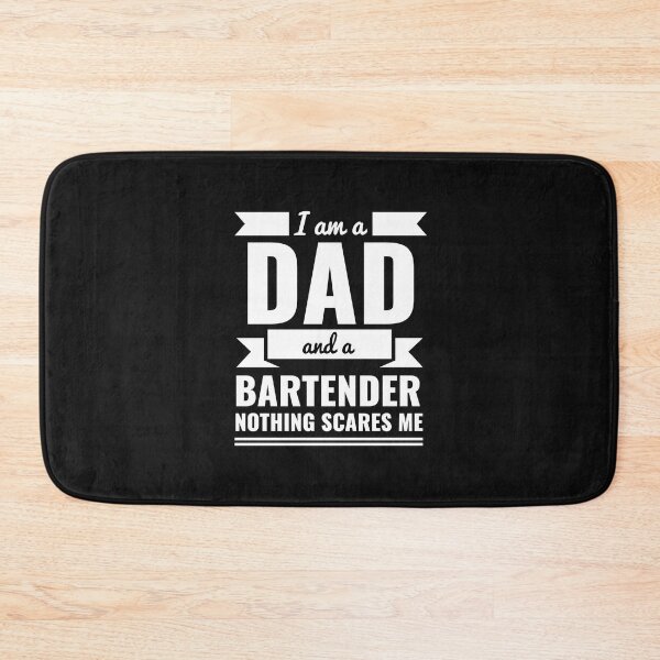 Item preview, Dad Bartender Nothing Scares me Dad Papa Father's Day designed and sold by losttribe.