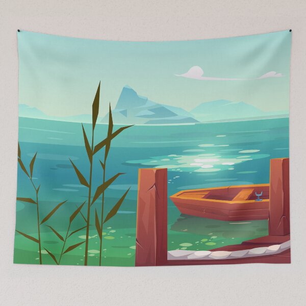 Item preview, Pier lake scenery designed and sold by PhelipeCasanova.