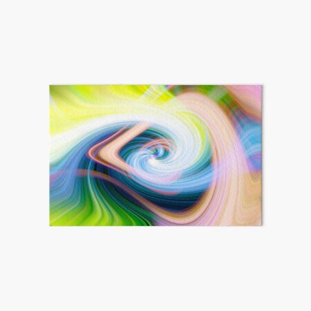 Lime Green Art Board Print