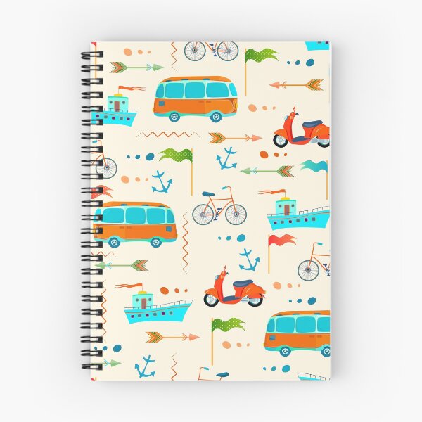 Item preview,  Buses, scooters, bicycles, ships, arrows, anchors, flags designed and sold by zatmeniee.