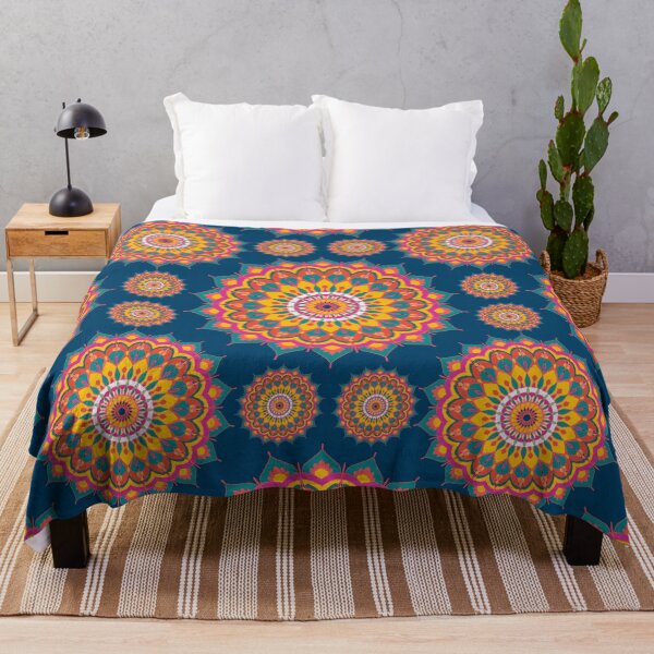 Item preview, Indian Ethnic Patterns - Navy Blue designed and sold by Urvashi Patel.