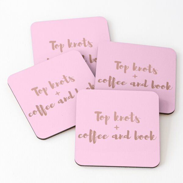 Item preview, Top knots + coffee and book  designed and sold by Djalane.