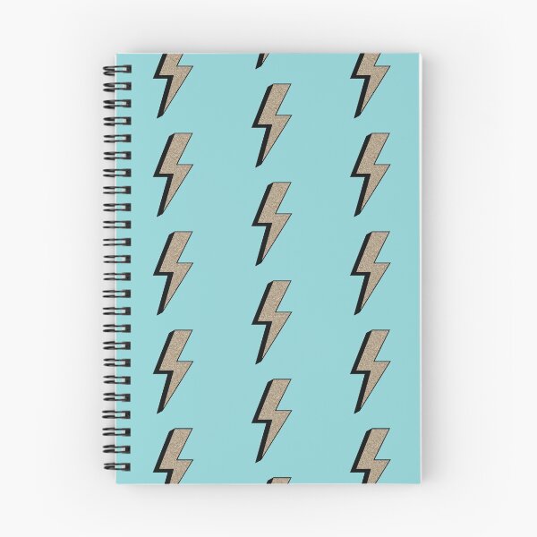 Item preview, Gold Sparkle Lightning Bolt  Blue Background designed and sold by MarzStudio.