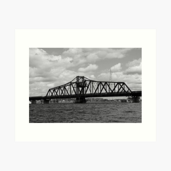 Item preview, Little Current Swing Bridge designed and sold by Middy's Art.