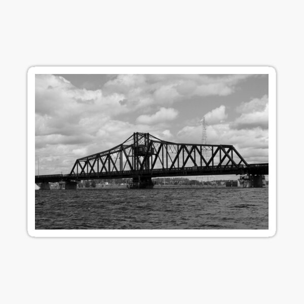 Item preview, Little Current Swing Bridge designed and sold by Middy's Art.