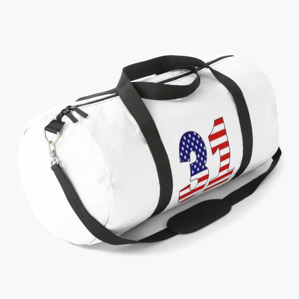 Item preview, Number 31 with USA flag on the background designed and sold by AllShirts21.