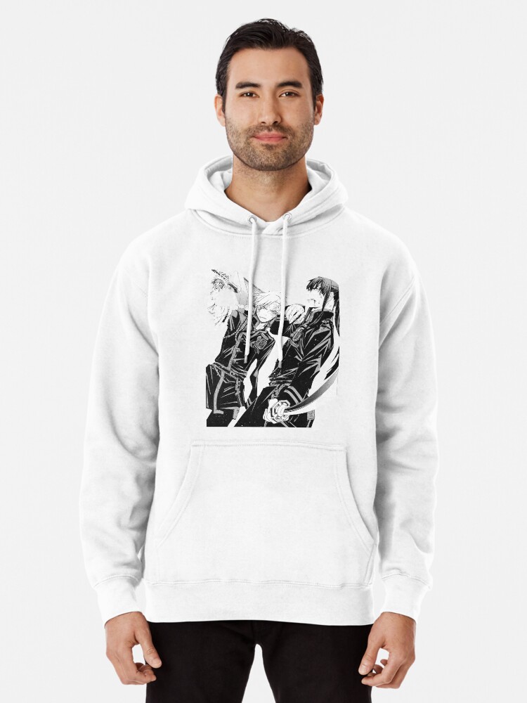 d gray man hoodie