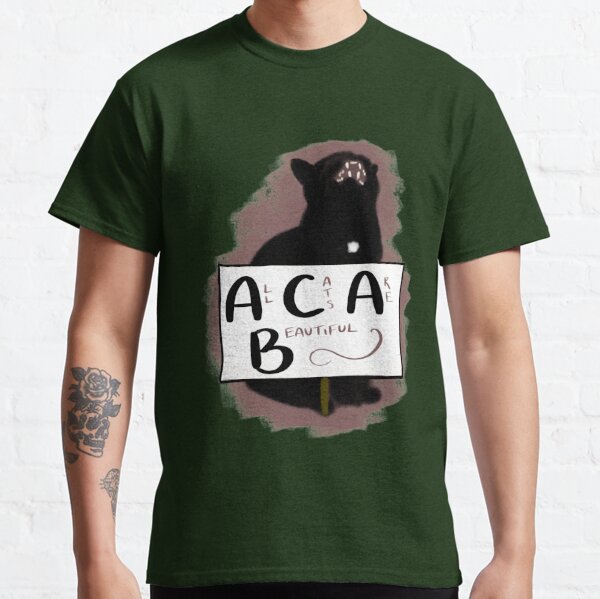 Yelling Cat: ACAB | Classic T-Shirt