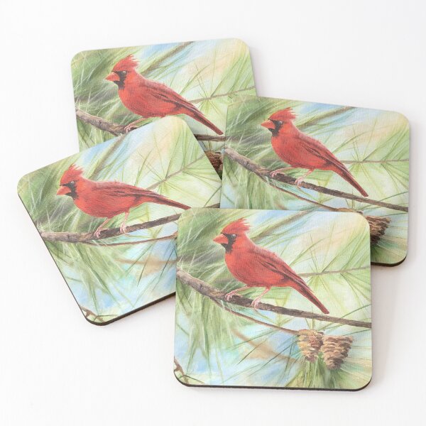 Item preview, cardinal designed and sold by Retrorockit.