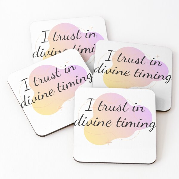 Item preview, I trust in divine timing designed and sold by Aviksha.
