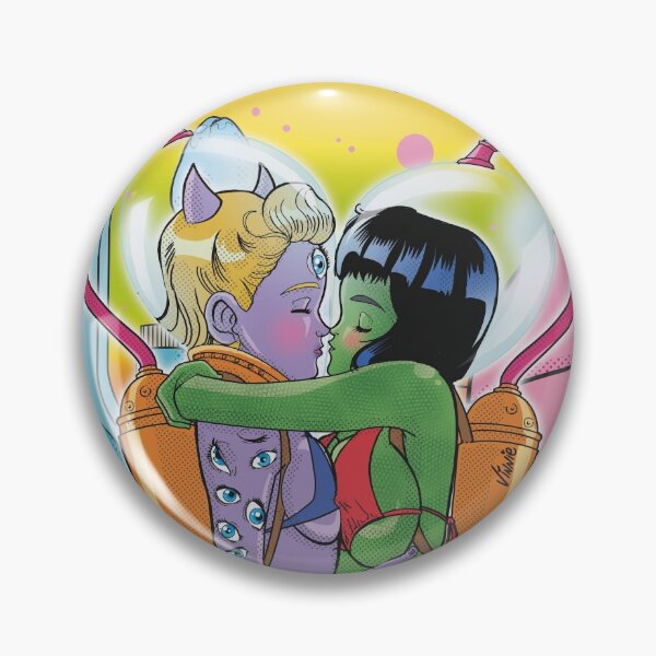 Item preview, PLANET GENDER Lesbo Aliens designed and sold by VinniePi.