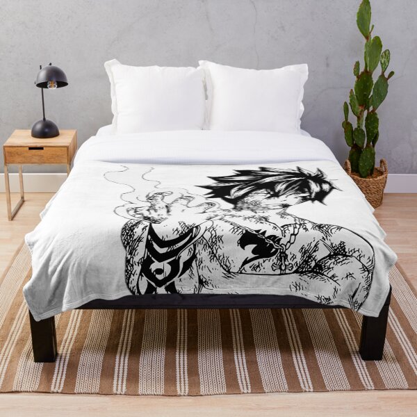 Fairy Tail - Gray Fullbuster Throw Blanket