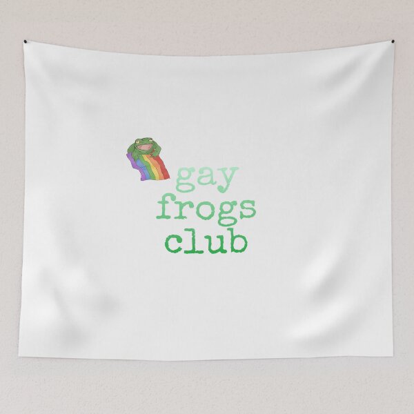Item preview, gay frogs club  designed and sold by acesriot.