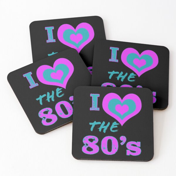 Item preview, I Love The 80's designed and sold by ArtsyHart.