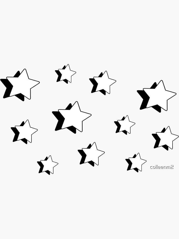 mini star pack Sticker for Sale by colleenm2