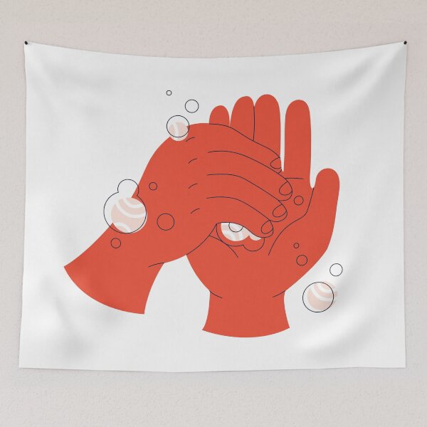 Item preview, Wash your hands designed and sold by withlovefrom.