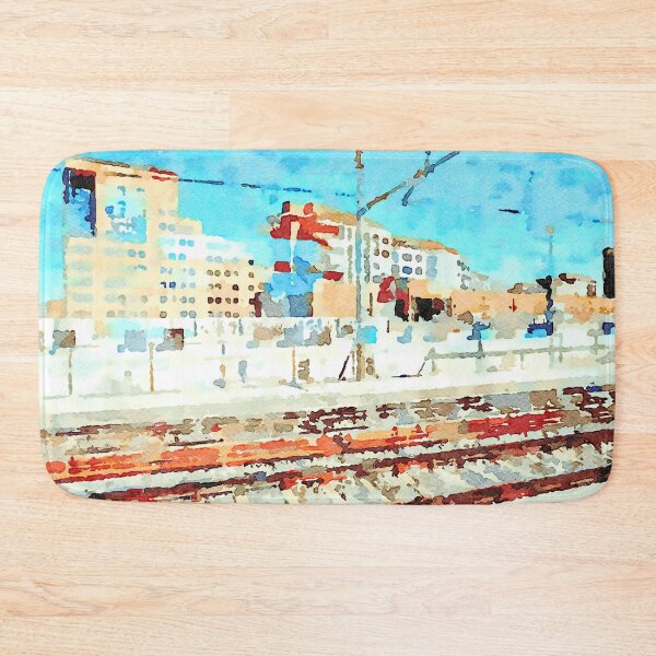 Item preview, Pescara station from train window designed and sold by Giuseppe Cocco.