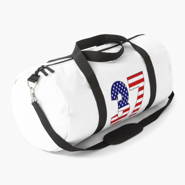 Item preview, Number 37 with USA flag on the background designed and sold by AllShirts21.