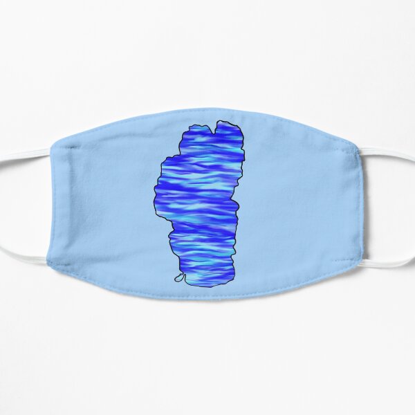 Tahoe waves Mask