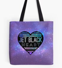 Bolsa de tela Jet Black Heart