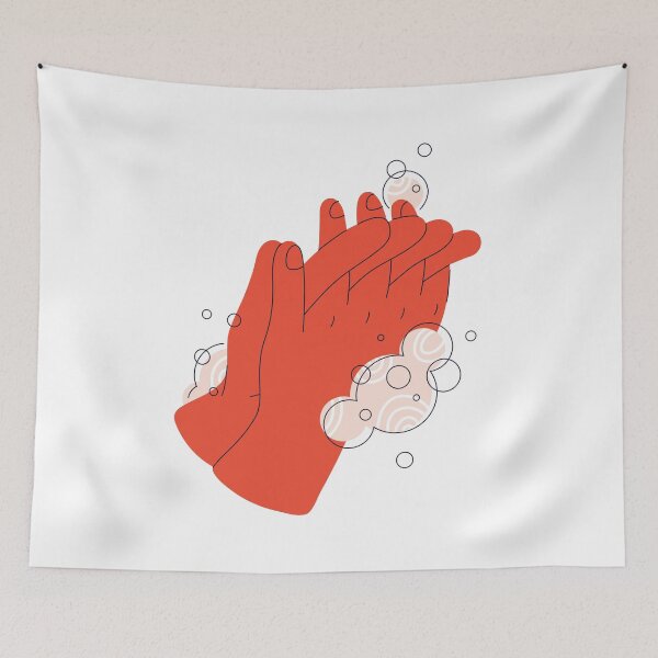 Item preview, Wash your hands designed and sold by withlovefrom.