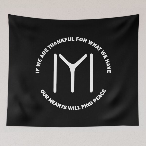 Item preview, If We Are Thankful Our Hearts Will Find Peace Ertugrul Ghazi Osman Bey Season Inspirational Quote Dirilis Ertugrul Kurulus Osman Kayi Flag Episode Gift designed and sold by Best Arts.