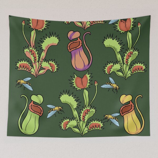 Item preview, Carnivorous Plants Gifts Northern Pitcher Sarracenia Plant Venus Fly Trap designed and sold by DSWShirts.