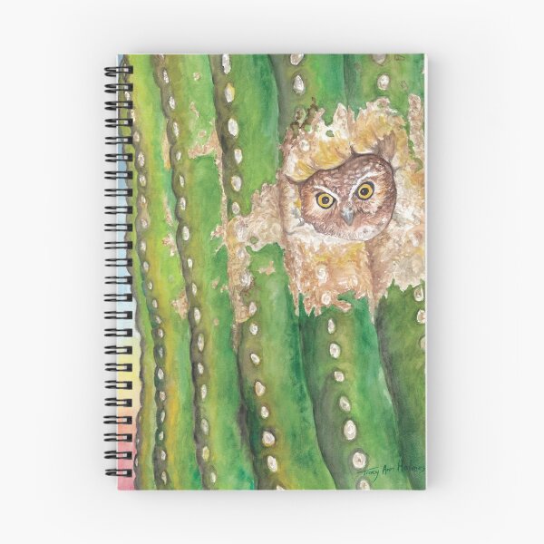 Item preview, Elf Owl in Saguaro, Sonoran Desert designed and sold by tracyannholmes.