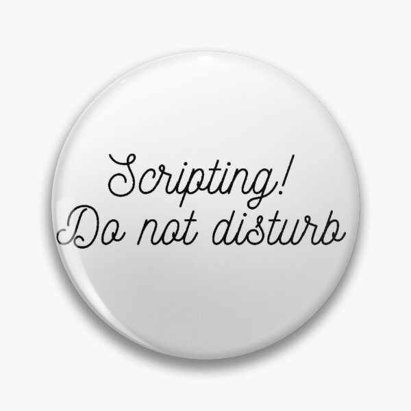 Item preview, Scripting..Do not disturb designed and sold by Aviksha.