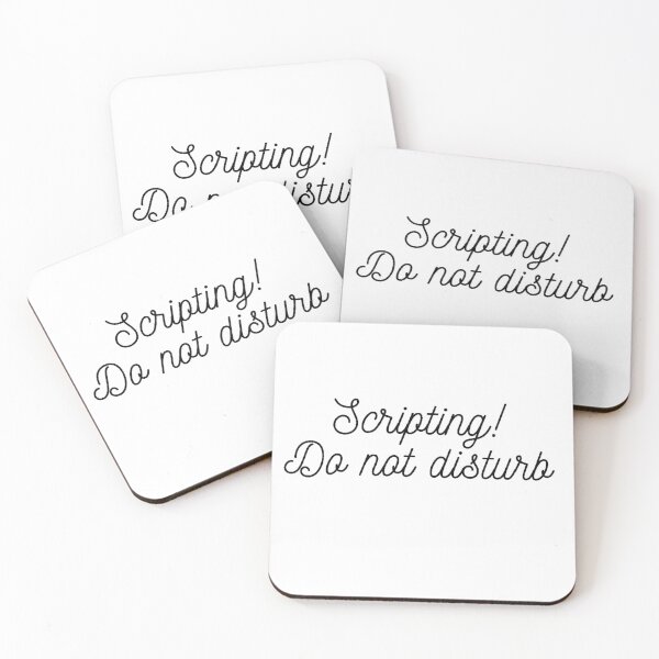Item preview, Scripting..Do not disturb designed and sold by Aviksha.