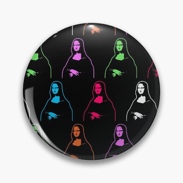 Item preview, Mona Lisa Pattern | Pop Art designed and sold by williamcuccio.