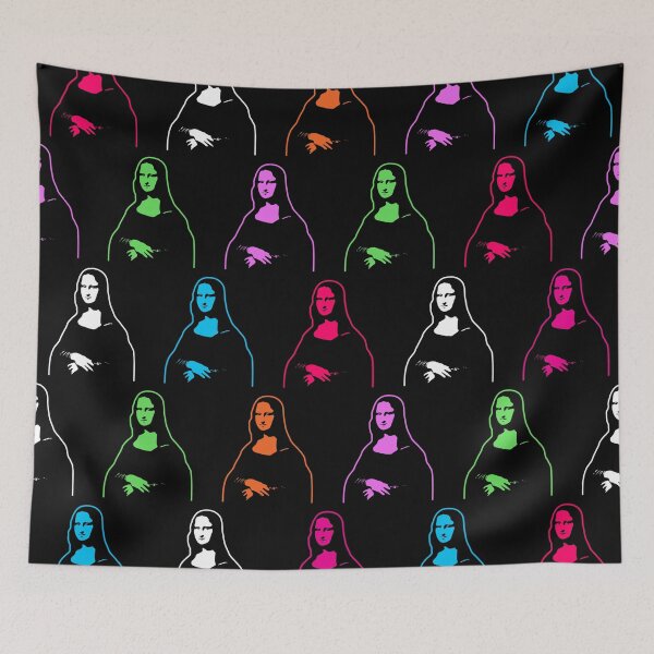 Item preview, Mona Lisa Pattern | Pop Art designed and sold by williamcuccio.