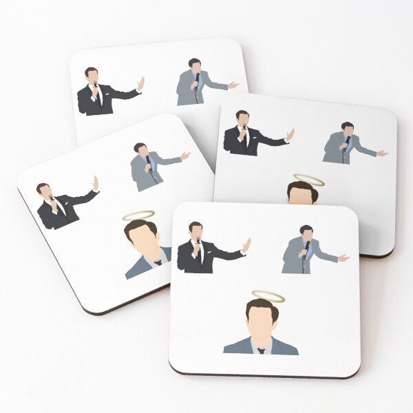 Artikelvorschau, John Mulaney Sticker Pack entworfen und verkauft von nonchalantmonkey.
