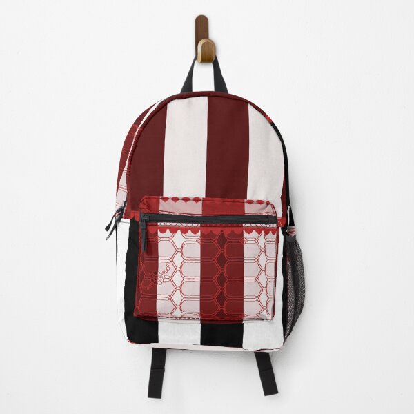 Item preview, Red Queen Stripe with Faux Lace designed and sold by LochNestFarm.