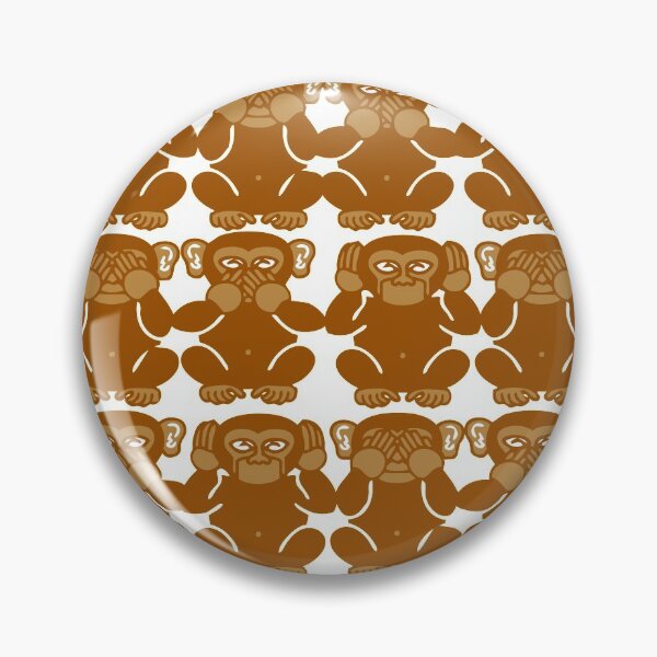Item preview, Three wise monkeys - no evil designed and sold by Leeloks.