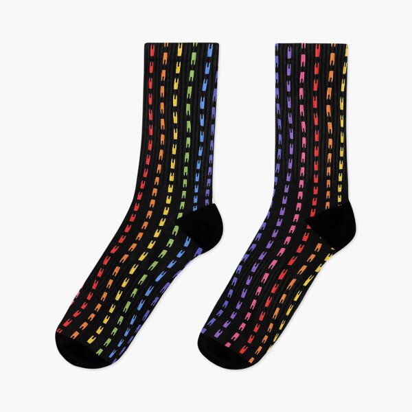Item preview, Rainbow Nocks - Black designed and sold by Nina-Nocks.