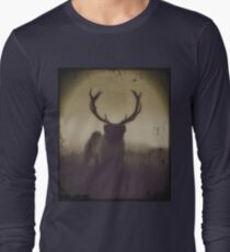 Camiseta de manga larga pug de lo salvaje
