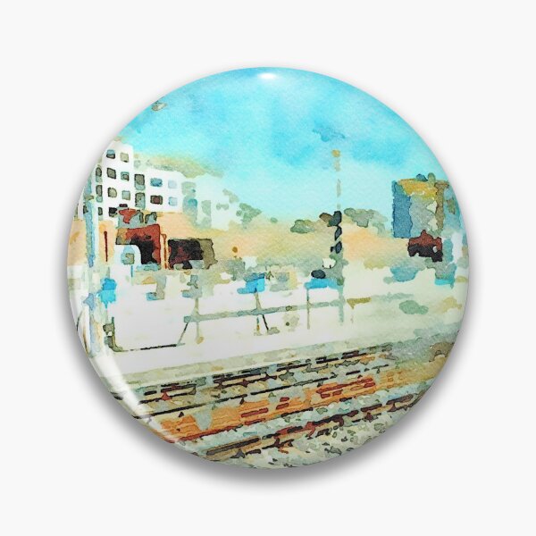 Item preview, Pescara station from train window designed and sold by Giuseppe Cocco.